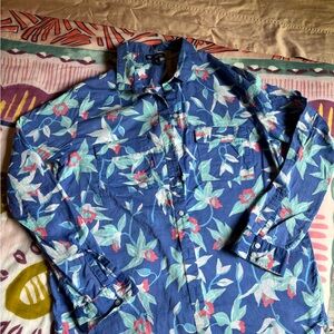 GAP Multicolor Floral Shirt